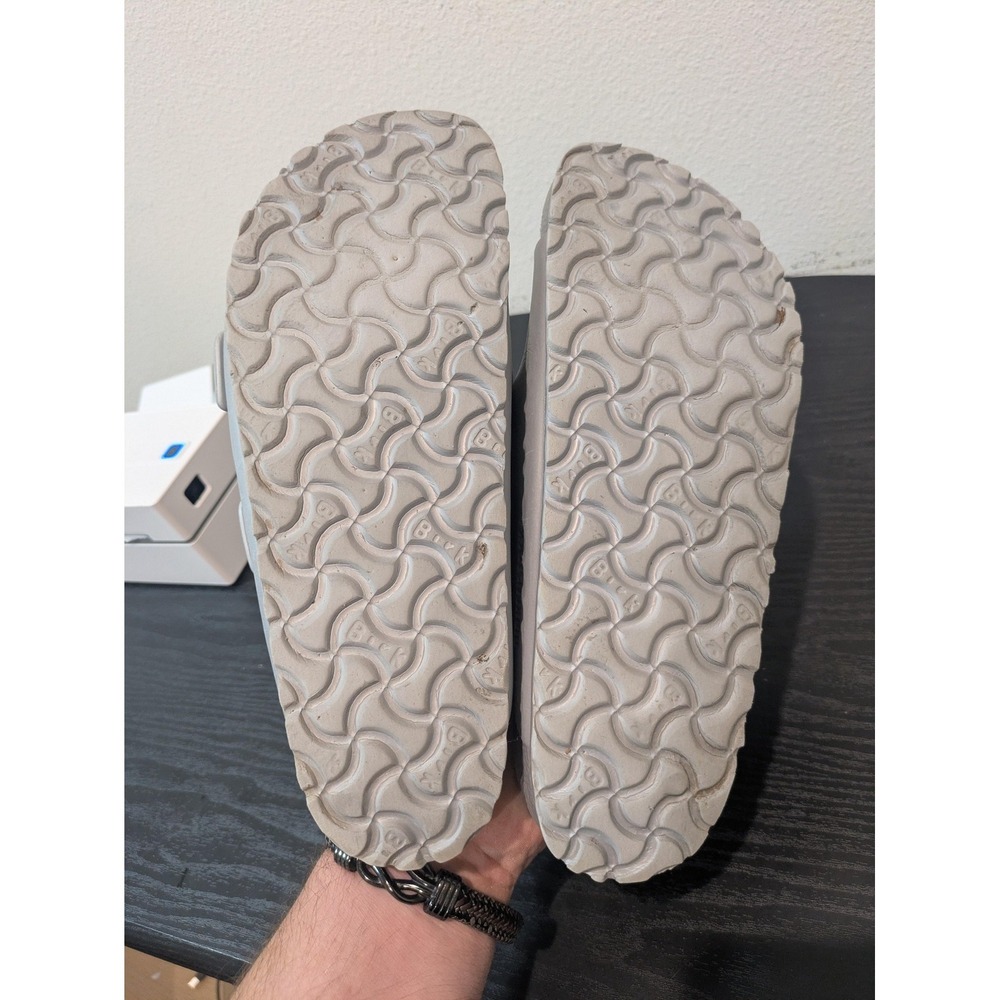 Birkenstock Arizona EVA Sandals Womens Size 8 Silver Slide Germany Waterproof - Picture 8 of 8